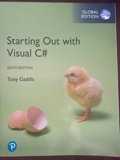 Starting out with visual C#