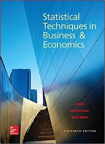 Statistical Techniques in Business and Economics