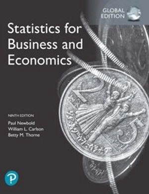 Statistics for Business and Economics plus Pearson MyLab Statistics with Pearson eText, Global Edition