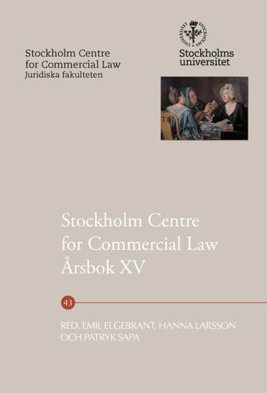 Stockholm Centre for Commercial Law Årsbok XV