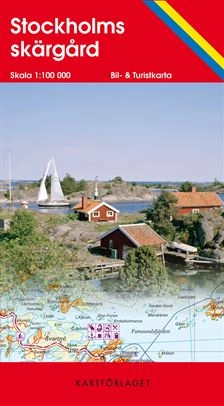 Stockholms skärgård karta : 1:100000; Norstedts kartor AB; 2009