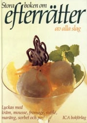 Stora boken om efterrätter av alla slag; Mariann Erlandsson; 1987