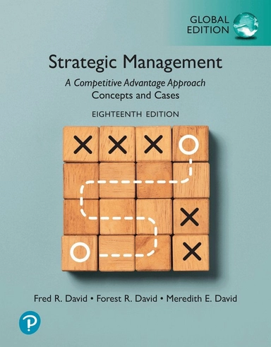 Strategic management : a competitive advantage approach, concepts and cases