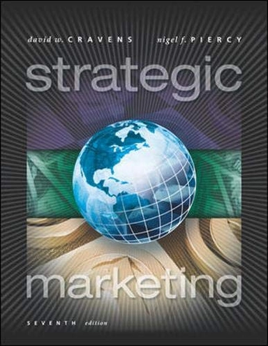 Strategic marketing; David W. Cravens, Nigel F. Piercy; 2003