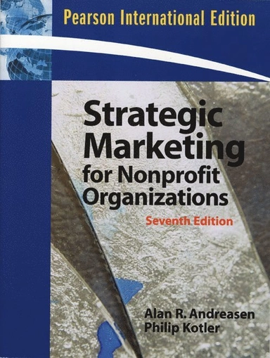 Strategic marketing for nonprofit organizations