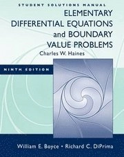 Student Solutions Manual to accompany Boyce Elementary Differential Equatio