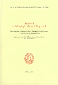 Studier i dialektologi och sociolingvistik