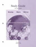 Study Guide to Accompany Fund of Corp Fin