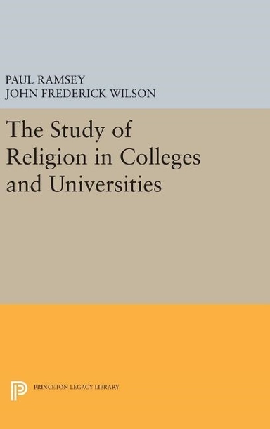 Study of religion in colleges and universities
