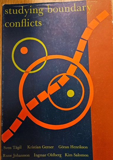 Studying boundary conflicts : a theoretical framework