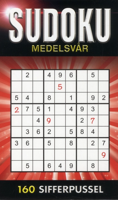 Sudoku Medelsvår Röd; Hikaru Igarashi; 2019