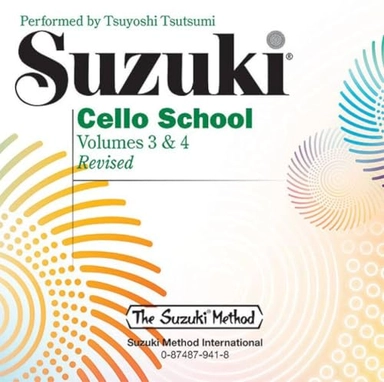Suzuki cello cd 3 & 4; Tsuyoshi Tsutsumi; 1995