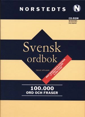 Svensk ordbok + CD-ROM.