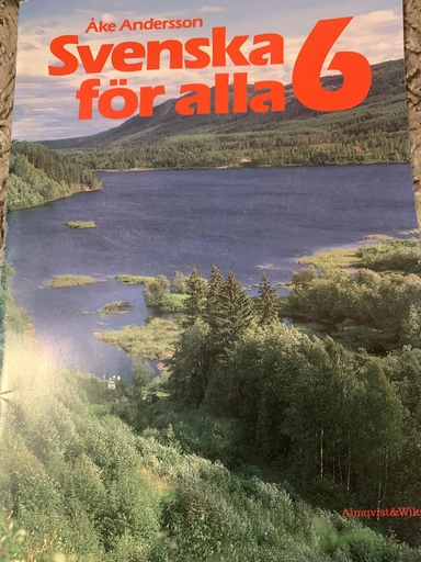Svenska för alla 6 Elevh; Åke Andersson; 1993