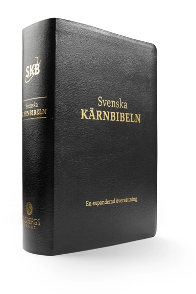 Svenska Kärnbibeln - helbibel, svart cabraskinn; Jonas Bergsten; 2025