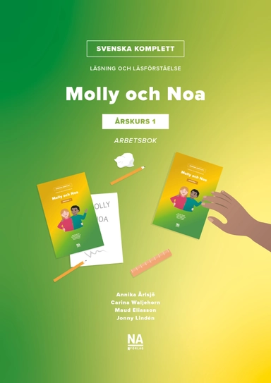 Svenska Komplett – Läsning och läsförståelse åk 1 – Molly och Noa Arbetsbok