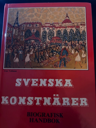 Svenska konstnärer : biografisk handbok; 1984