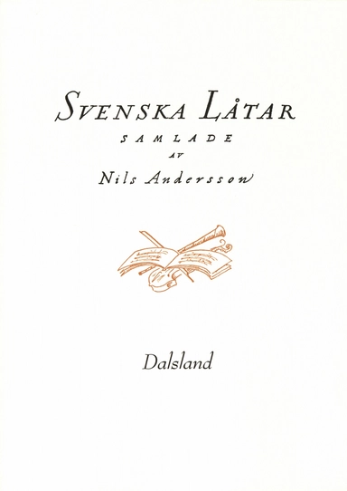 Svenska låtar Dalsland