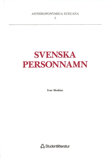 Svenska Personnamn; Ivar Modéer; 1989