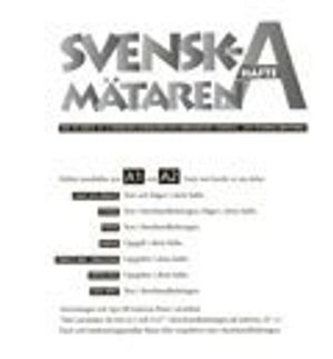 Svenskmätaren a Elevhäfte