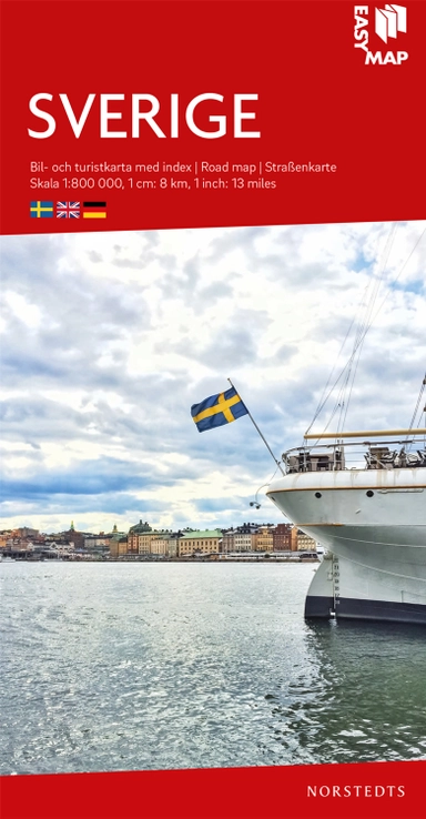 Sverige EasyMap : Skala 1:800.000; 2020