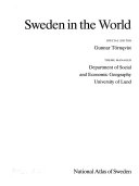 Sweden in the world SNA
