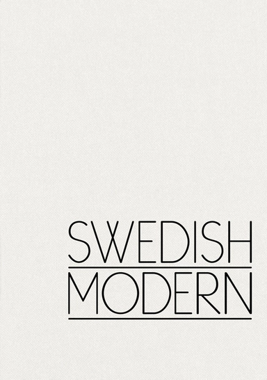 Swedish Modern; Hedvig Hedqvist; 2024