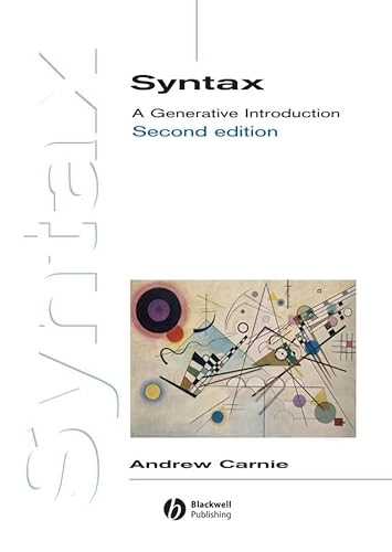 Syntax: A Generative Introduction; Andrew Carnie; 1991