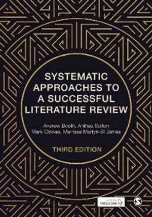 Systematic approaches to a successful literature review