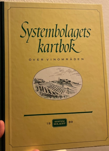 Systembolagets kartbok över vinområden; Per Leimar, Bertil Kumlien, Systembolaget; 1989