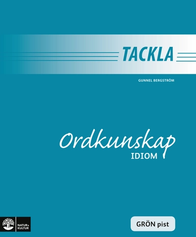 Tackla Ordkunskap ordknåp, blå pist, 5-pack