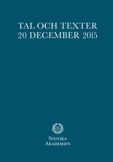 Tal och texter 20 december 2015