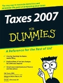 Taxes 2007 For Dummies
