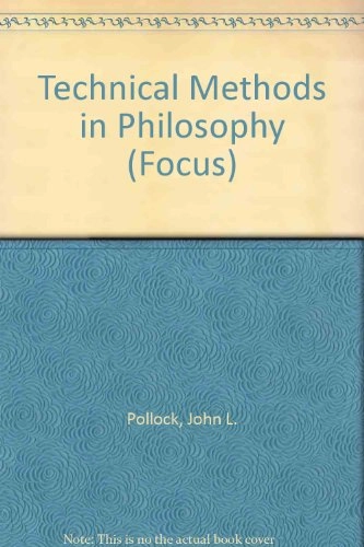Technical methods in philosophy
