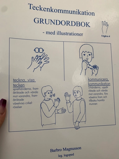 Teckenkommunikation : grundordbok - med illustrationer; Barbro Magnusson; 2013