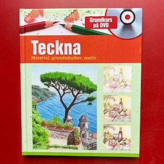 Teckna material, grundtekniker, motiv