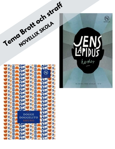 Tema Brott och straff - paket med 24 böcker; Dogge Doggelito, Jens Lapidus; 2020