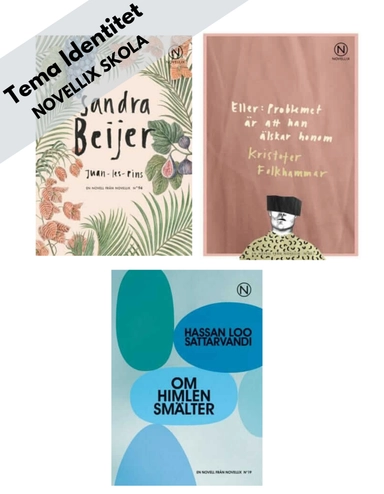 Tema Identitet - paket med 24 böcker; Sandra Beijer, Kristofer Folkhammar, Hassan Loo Sattarvandi; 2020