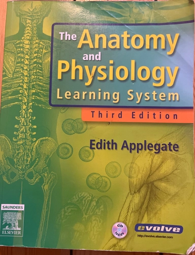 The anatomy and physiology learning systems; Edith Applegate; 2006