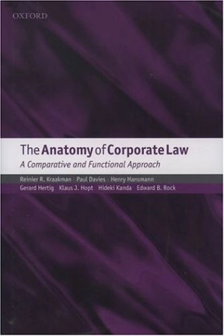 The anatomy of corporate law : a comparative and functional approach