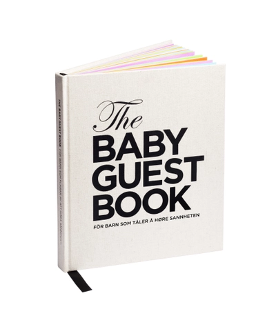 The baby guest book : for barn som tåler å høre sannheten; 0-3 år; 2011