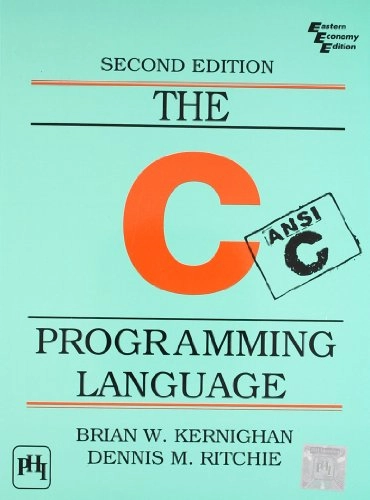 The C Programming LanguageEastern economy editionPrentice-Hall software series