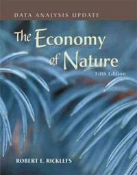 The economy of nature : data analysis update