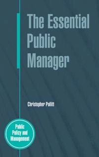 The essential public manager