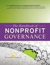The Handbook of Nonprofit Governance; Boardsource, Boardsource, Boardsource; 2010