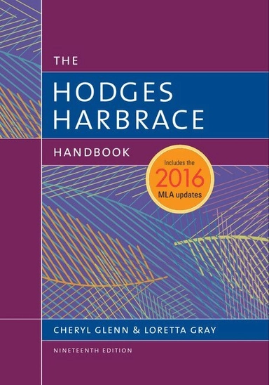 The Hodges Harbrace handbook; Cheryl Glenn, Loretta S. Gray; 2021
