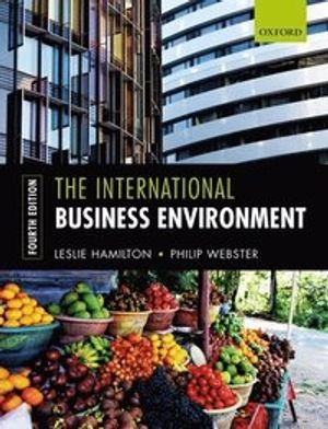 The international business environment; Leslie Hamilton; 2018