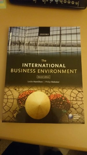 The international business environment; Leslie Hamilton; 2012