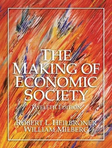 The making of economic society; Robert L. Heilbroner; 2007