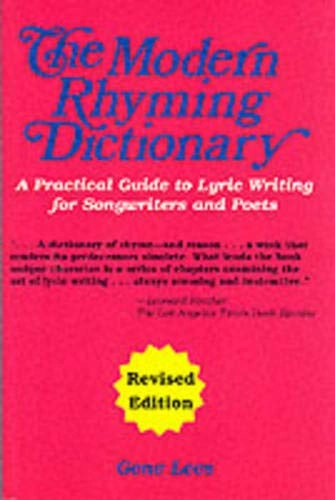 The Modern Rhyming Dictionar, Revised Edition; Gene Lees; 1987